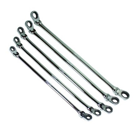 Ezred RATCHET WRENCH METRC Flex 5pc SET 8mm EZNR5M